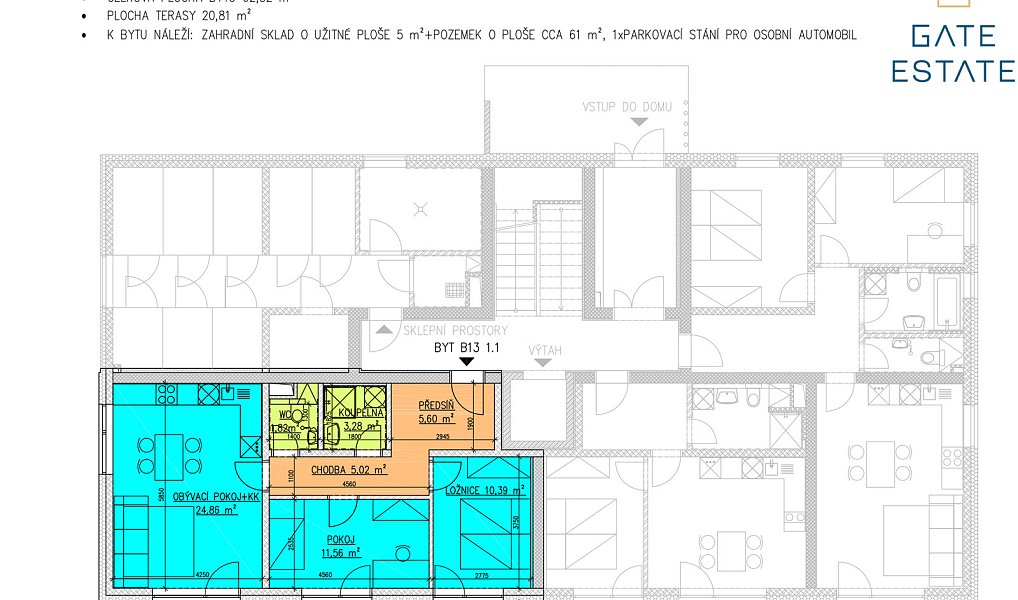 Prodej bytu 3+kk 63 m², Všechovice – náhled fotky 18