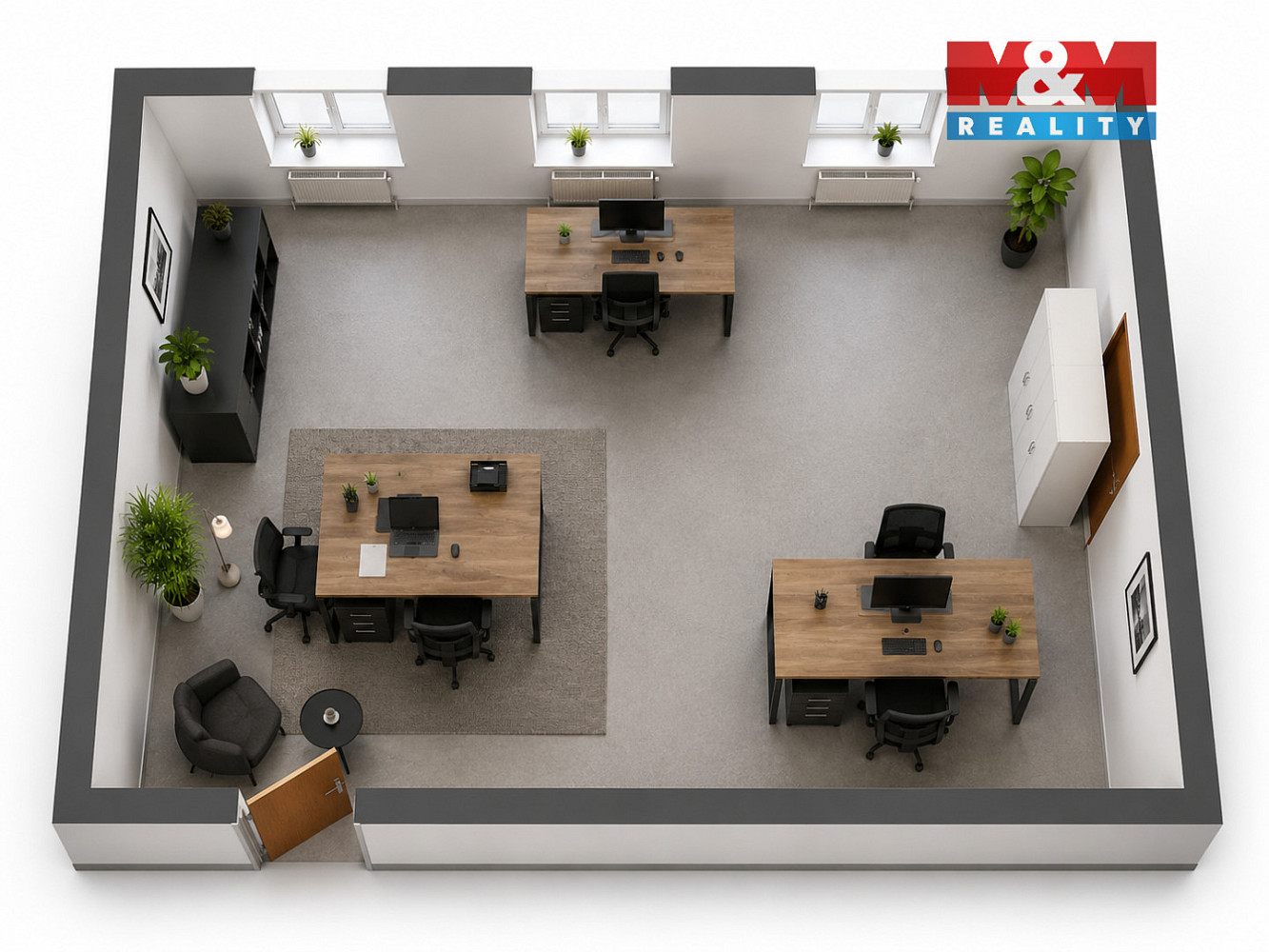 Pronájem kanceláře 53 m² — photo 5
