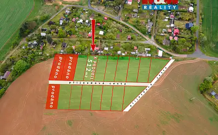 Prodej pole 512 m², Moravská Třebová - Město, okres Svitavy