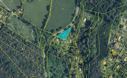 Prodej zahrady 811 m², Krhanice, okres Benešov