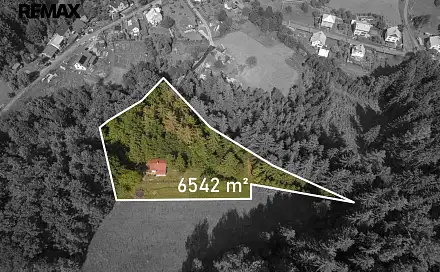 Prodej stavebního pozemku 6 542 m², Prostřední Bečva, okres Vsetín