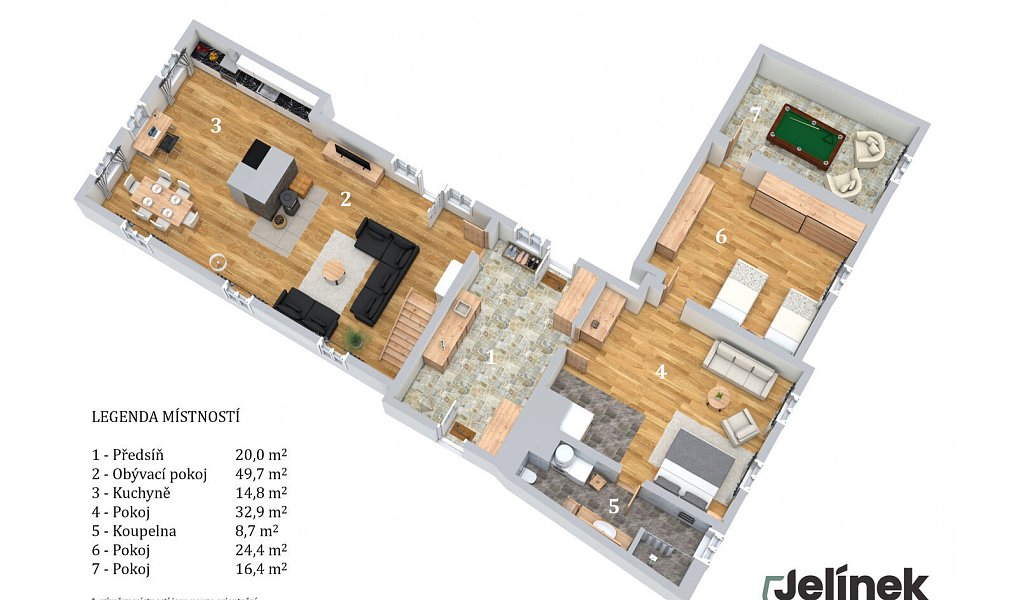 Prodej domu 167 m² s pozemkem 2 511 m², Polička – náhled fotky 24