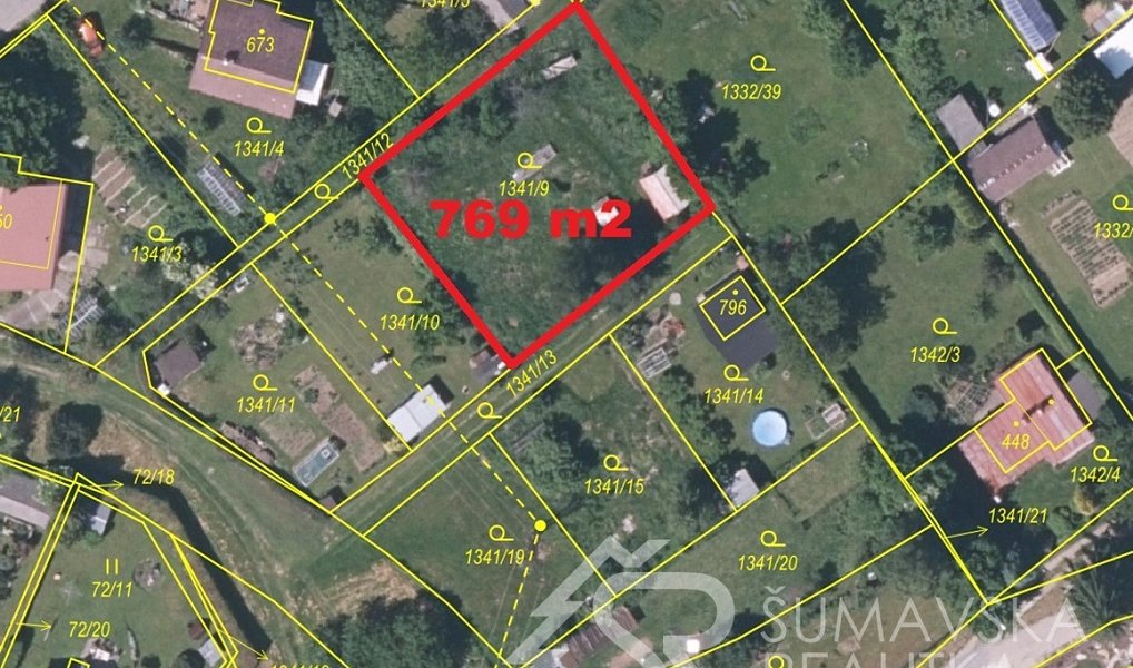 Prodej stavebního pozemku 769 m², Kašperské Hory – náhled fotky 15