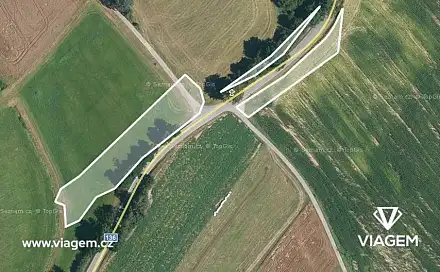 Prodej pole 588 m², Choustník, okres Tábor