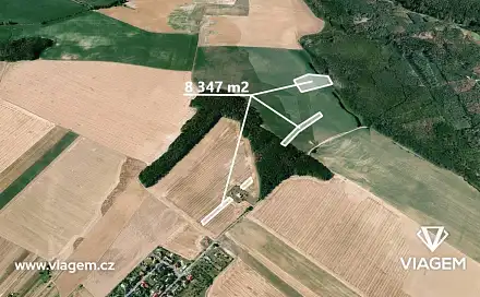 Prodej pole 2 086 m², Kuchařovice, okres Znojmo