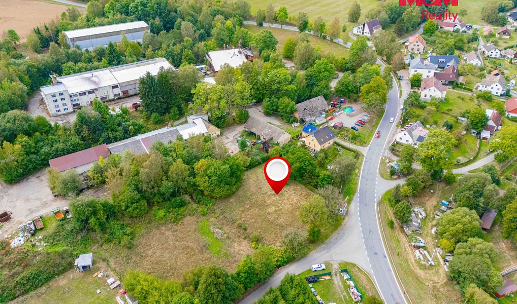 Prodej stavebního pozemku 1 050 m², Věcov – náhled fotky 4
