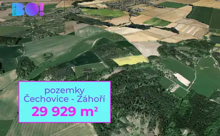 Prodej pole 29 929 m², Prostějov