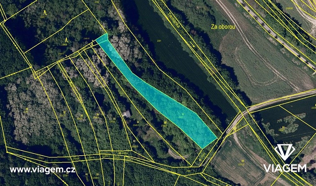 Prodej zahrady 923 m², Ždánice – náhled fotky 3