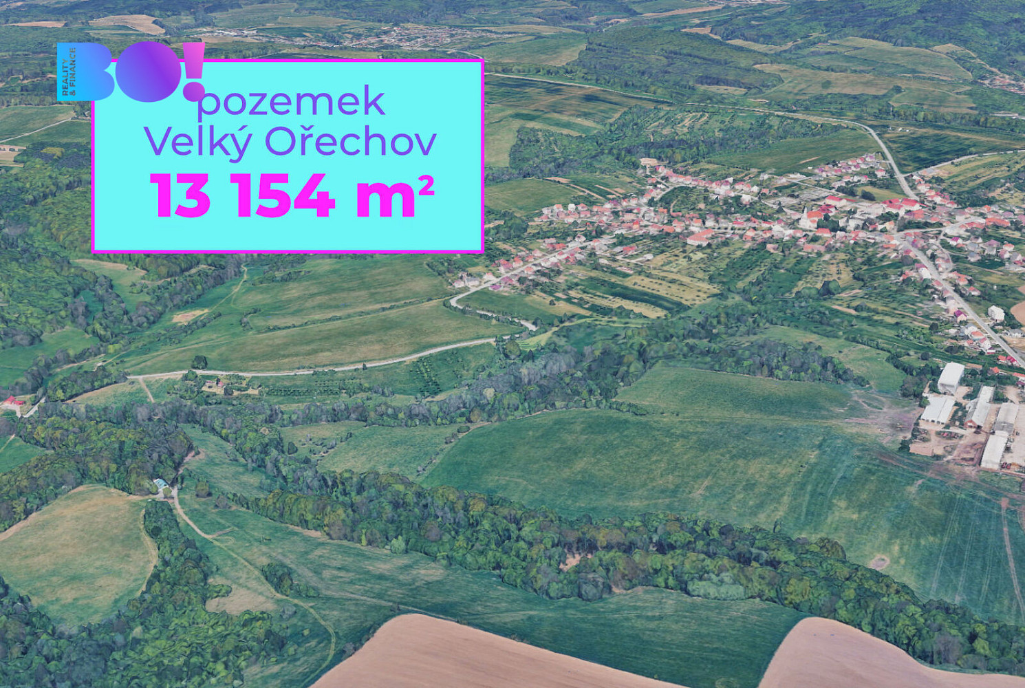 Prodej pole 13 154 m²