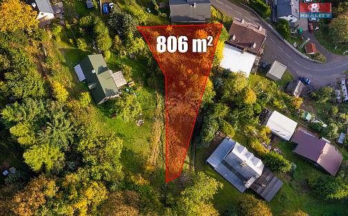 Prodej zahrady 806 m², Krupka - Horní Krupka, okres Teplice