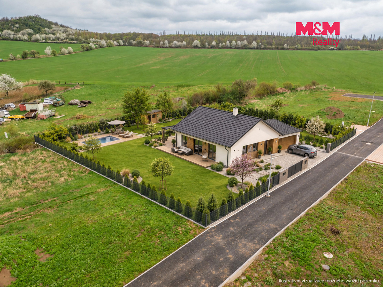Prodej stavebního pozemku 1 323 m² – fotografie 2