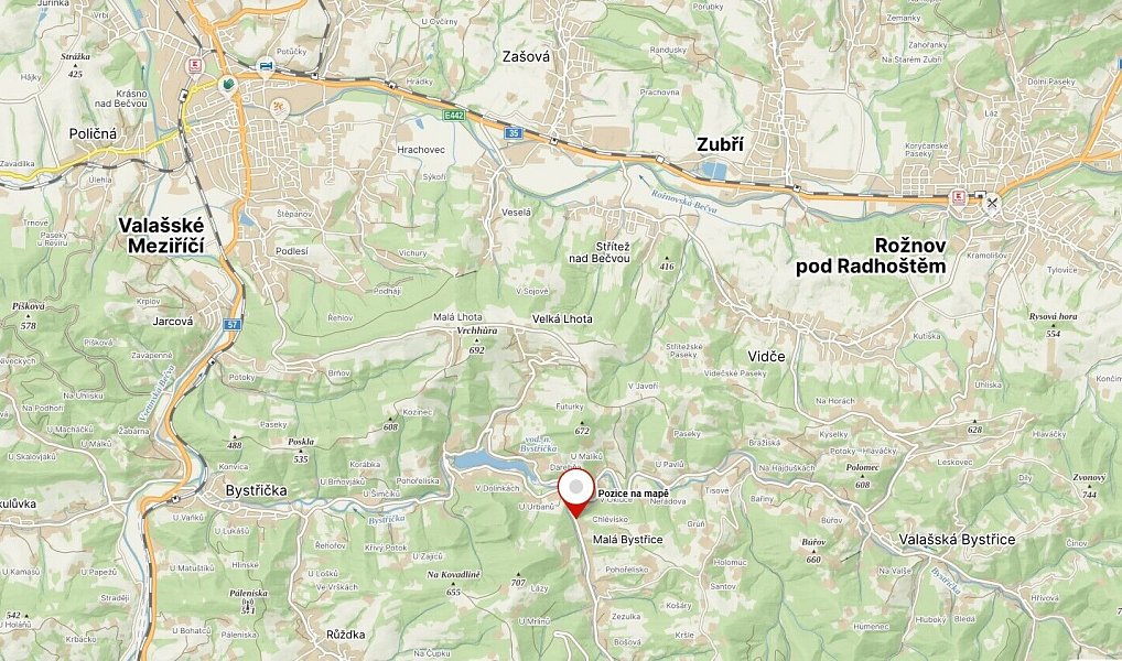 Prodej pozemku 933 m², Malá Bystřice – náhled fotky 6