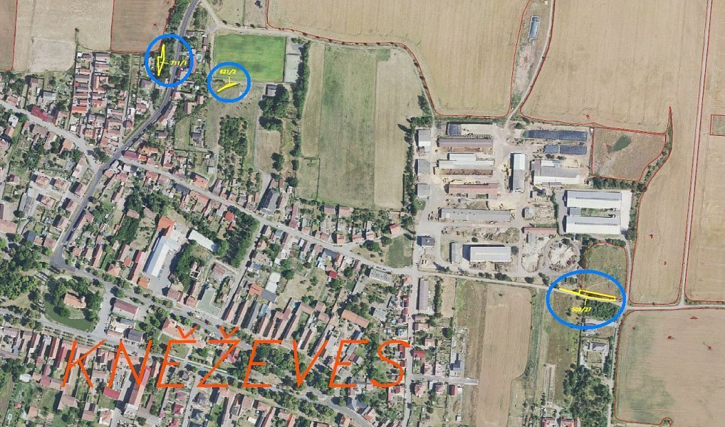Prodej pozemku 593 m², Kněževes – náhled fotky 2