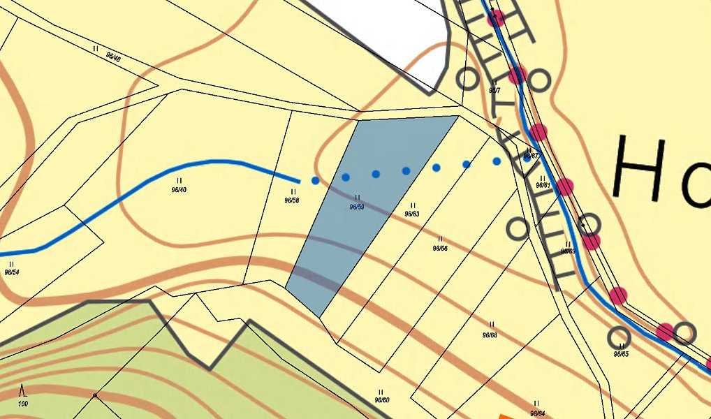 Prodej pozemku 124 m², Stránecká Zhoř – náhled fotky 3