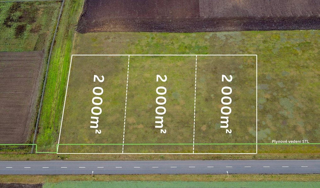 Prodej komerčního pozemku 2 000 m², Moravský Žižkov – náhled fotky 2