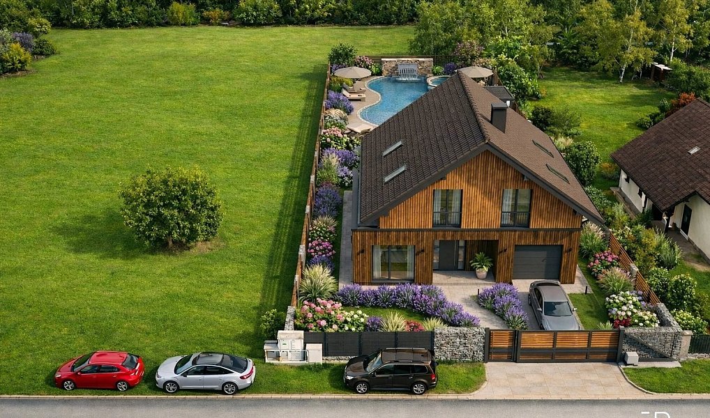 Prodej stavebního pozemku 1 200 m², Svárov – náhled fotky 4
