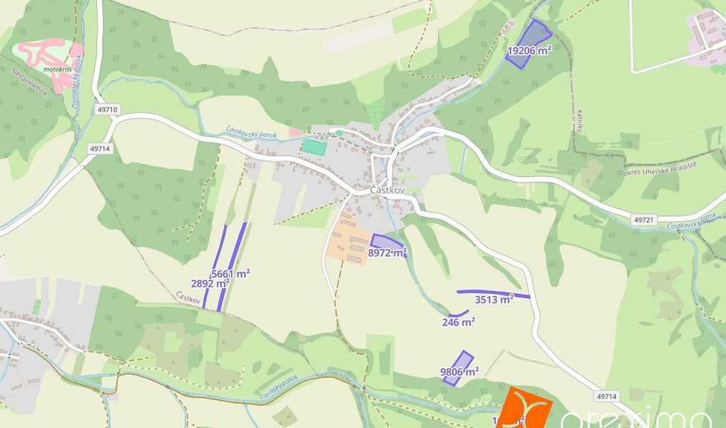 Prodej pole 24 591 m², Částkov – náhled fotky 2
