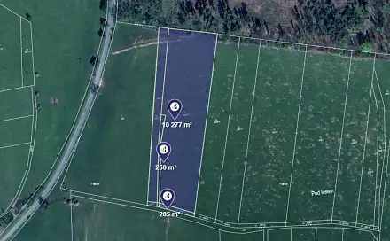 Prodej louky 10 742 m², Čížkov, okres Plzeň-Jih