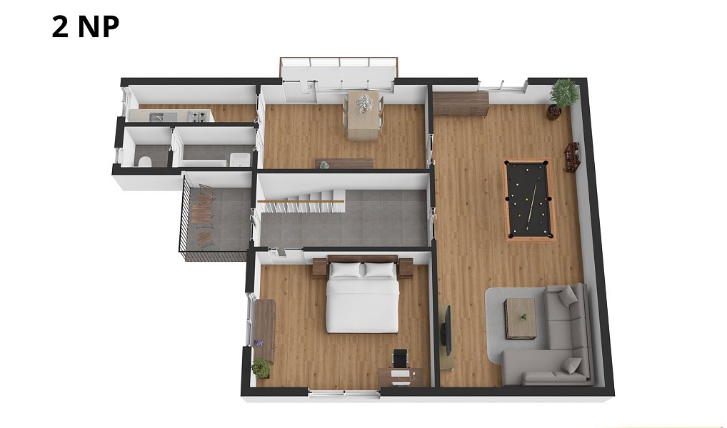 Prodej domu 160 m² s pozemkem 1 001 m², Konice – náhled fotky 3