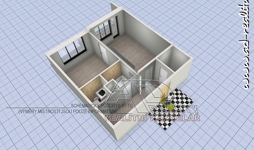 Pronájem bytu 2+kk 49 m², České Budějovice – náhled fotky 24