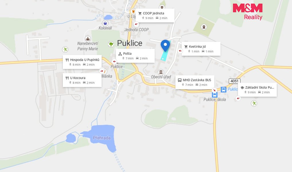 Prodej stavebního pozemku 1 496 m², Puklice – náhled fotky 25
