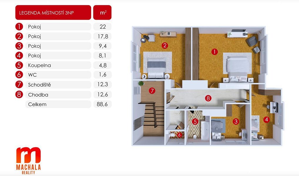 Prodej domu 366 m² s pozemkem 613 m², Luhačovice – náhled fotky 40