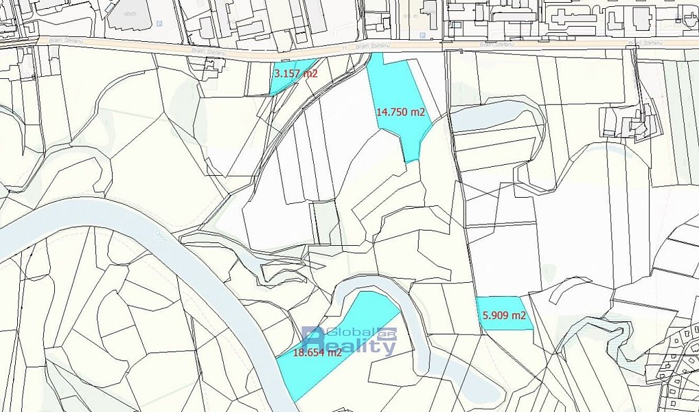 Prodej pole 42 470 m², Hradec Králové – náhled fotky 2