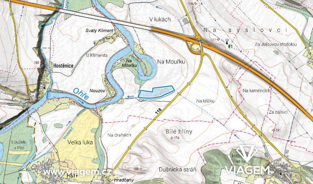 Prodej pole 38 624 m², Nové Dvory – náhled fotky 3