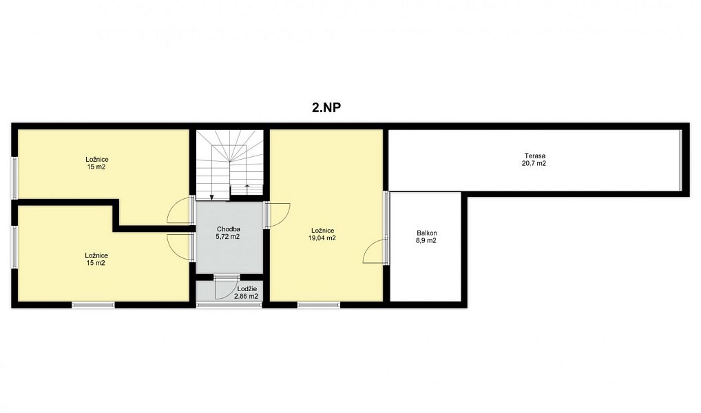 Prodej domu 122 m² s pozemkem 736 m², Kosmonosy – náhled fotky 28