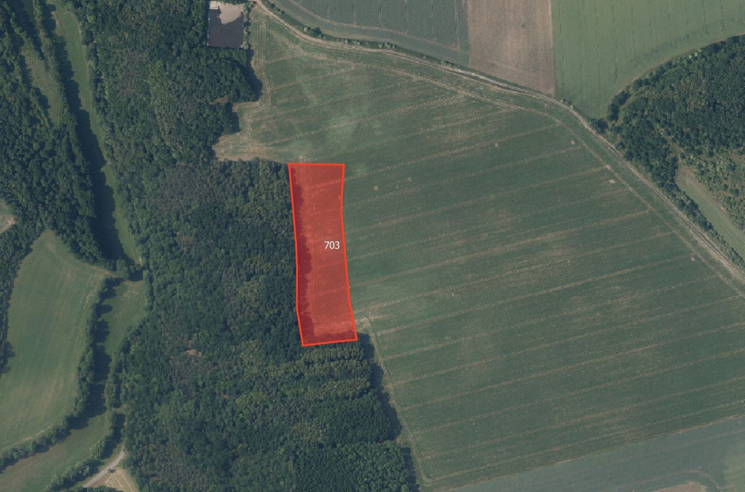 Prodej pole 70 796 m² – fotografie 2