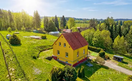 Prodej domu 190 m² s pozemkem 2 664 m², Bulovka, okres Liberec