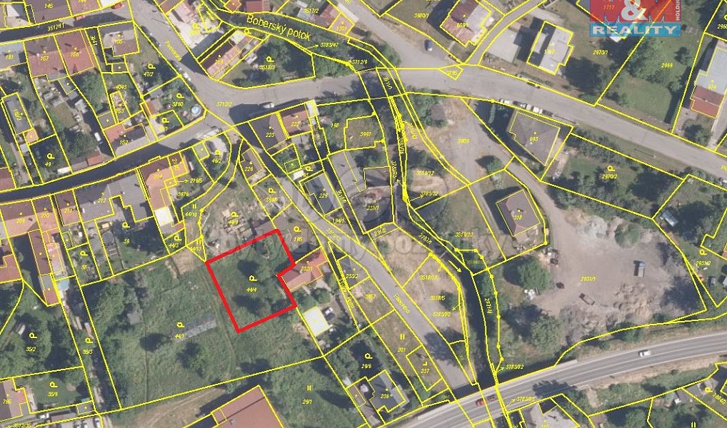 Prodej stavebního pozemku 802 m², Cvikov – náhled fotky 3