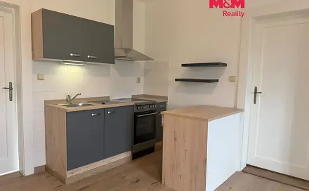 Pronájem bytu 2+kk 48 m², Polská, Děčín - Děčín VI-Letná