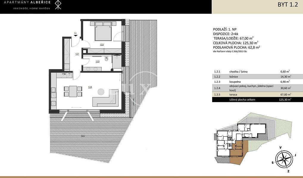 Prodej bytu 2+kk 58 m², Horní Maršov – náhled fotky 31