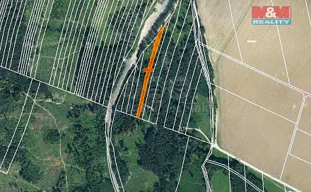 Prodej lesa 5 346 m², Nová Hradečná, okres Olomouc