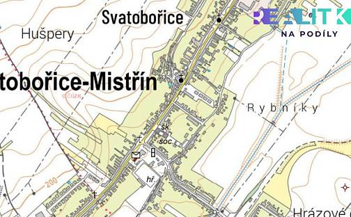 Prodej pozemku 96 m², Svatobořice-Mistřín, okres Hodonín
