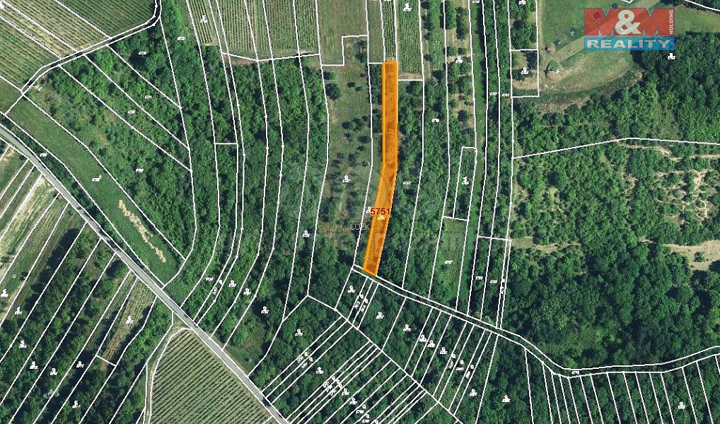 Prodej pole 1 211 m², Němčičky – náhled fotky 4