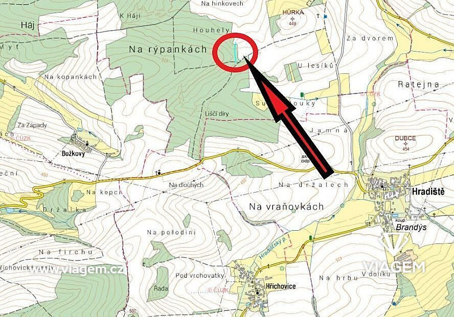 Prodej lesa 1 490 m² - Widok 4