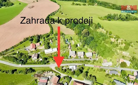 Prodej zahrady 491 m², Petrovice, okres Ústí nad Orlicí