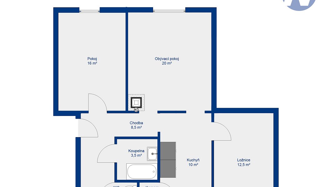 Prodej bytu 3+1 75 m², Křišťanov – náhled fotky 14