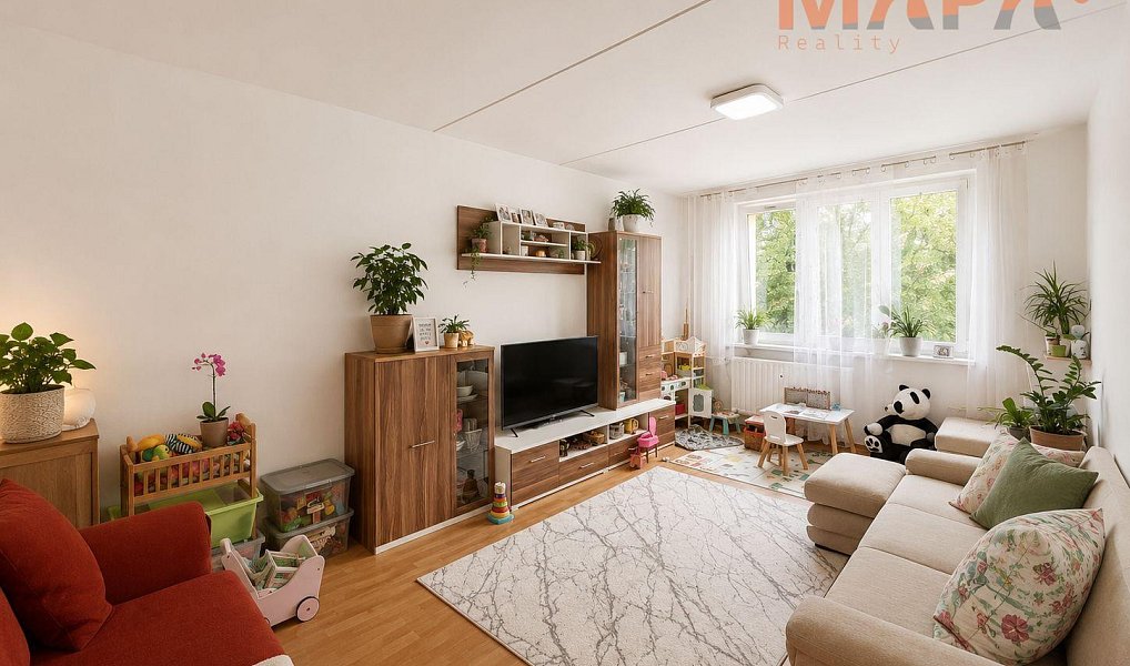 Pronájem bytu 2+1 57 m², Chomutov – náhled fotky 3