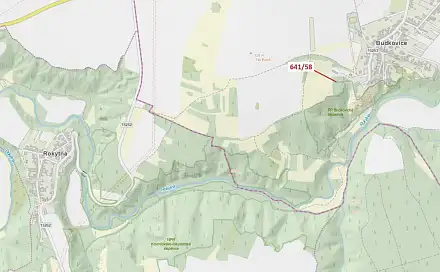 Dražba pozemku 101 m², Moravský Krumlov