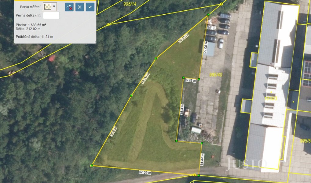 Prodej komerčního pozemku 1 688 m², Rynholec – náhled fotky 4