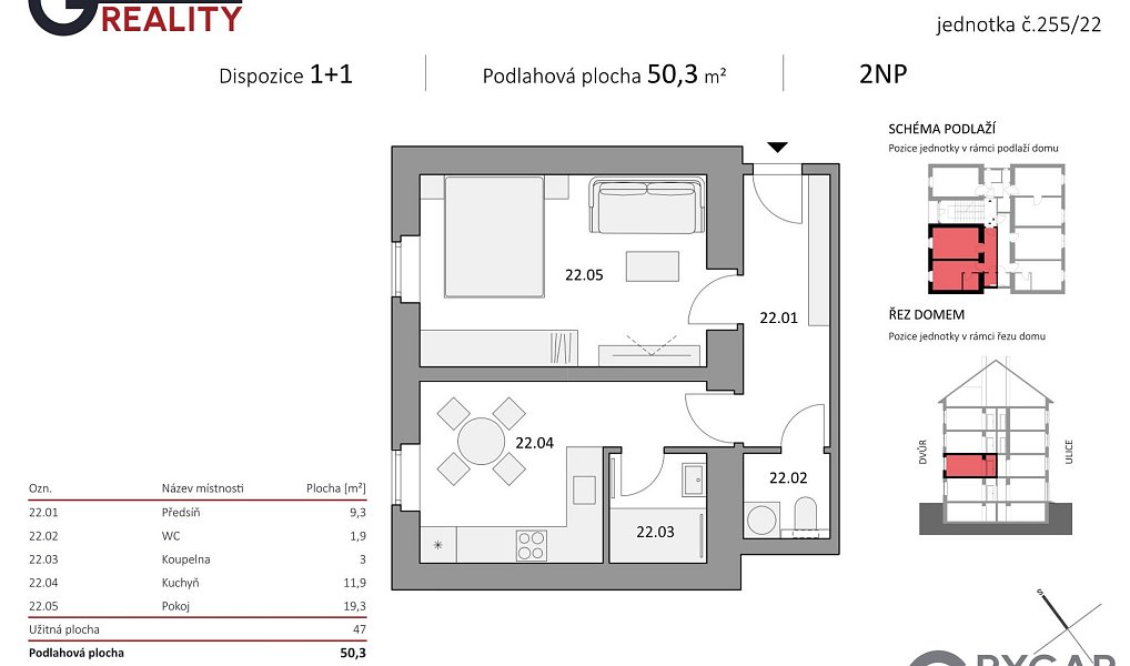 Prodej bytu 1+1 49 m², Praha – náhled fotky 8