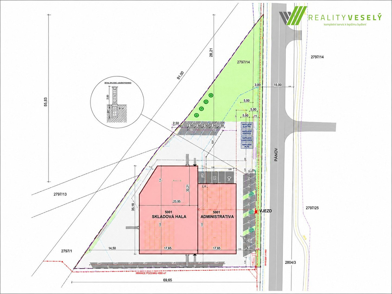 Prodej komerčního pozemku 4 880 m² – fotografie 5