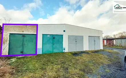 Pronájem řadové garáže, 20 m2, část Háje v Chebu, 17. listopadu, Cheb