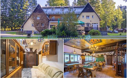 Prodej ubytovacího objektu 644 m², Sněžné - Milovy, okres Žďár nad Sázavou