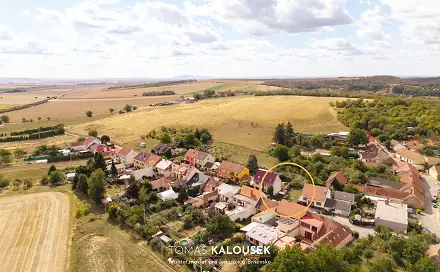 Prodej stavebního pozemku 419 m², Prštice, okres Brno-venkov