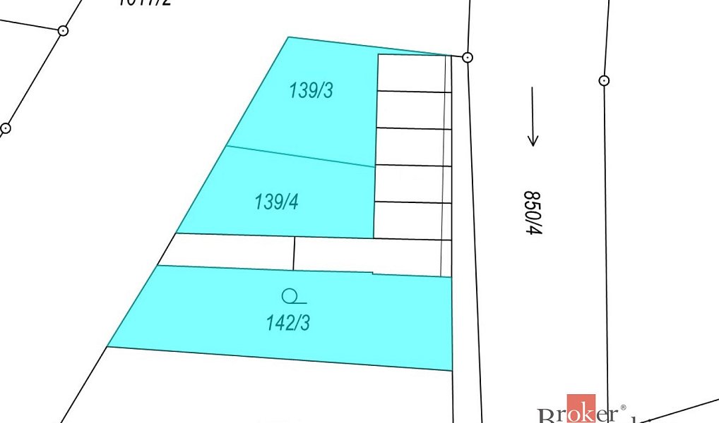 Prodej stavebního pozemku 600 m², Kyjov – náhled fotky 7