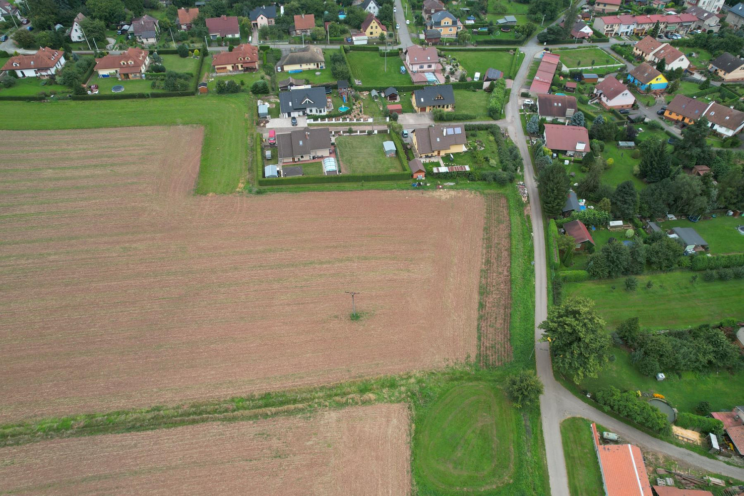 Prodej stavebního pozemku 4116 m², Hejtmánkovice – pohled 4